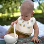 Repas pour enfant - Bol et Couverts Silicone L'Ananas Victoria - POP ET SES FRÈRES