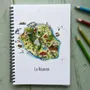 Papeterie - Carnet de Notes - La Carte de L'Île - POP ET SES FRÈRES