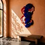 Tapisseries - Œuvre textile murale contemporaine — PIÈCE UNIQUE — MATERIA PRIMA II - ATELIER SAGRADO