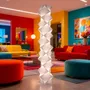 Floor lamps - Soft White Monolith - ARTDECORIS