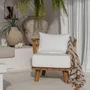 Canapés - Le Fauteuil Une Place Malawi - Blanc Naturel - BAZAR BIZAR LIVING