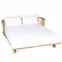 Lits - Le Double Lit de Jour Malawi - Naturel Blanc - BAZAR BIZAR LIVING