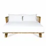 Lits - Le Double Lit de Jour Malawi - Naturel Blanc - BAZAR BIZAR LIVING