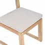 Chaises - La Chaise De Salle À Manger Linear - Gris Naturel - BAZAR BIZAR LIVING