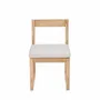 Chaises - La Chaise De Salle À Manger Linear - Gris Naturel - BAZAR BIZAR LIVING