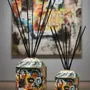 Candles - Calavera (Spiced Rose, Oud & Sandalwood) – Ceramic Fragrance Diffuser - ARTITUDE HOME