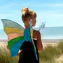 Déguisements pour enfant - Ailes de Papillon Bleue Arc en Ciel - Déguisement - LABAY