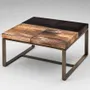 Tables basses - TABLE BASSE 'MANAMA' BOIS PETRIFIE/RESINE - FANCY