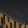 Mobilier et rangements pour bureau - MEUBLE DE RANGEMENT'ART DECO' CHENE NOIR/BEIGE - FANCY