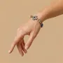 Bijoux - Bracelet extensible perles d'eau douce & nacre brune - Montmartre - NATURE BIJOUX
