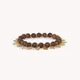 Bijoux - Bracelet extensible multi coeur nacre dorée - Wild Heart - NATURE BIJOUX