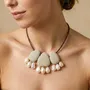 Bijoux - Collier petit plastron 3 pendentifs - Bora Bora - NATURE BIJOUX