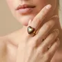 Bijoux - Bague ajustable petit coeur bois - Wild Heart - NATURE BIJOUX