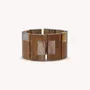 Bijoux - Bracelet extensible 8 éléments bambou & nacre - Kamakura - NATURE BIJOUX
