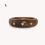 Bijoux - Bracelet rigide 3 coeurs L - Wild Heart - NATURE BIJOUX