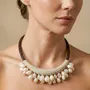 Bijoux - Collier plastron multi perles baroques - Bora Bora - NATURE BIJOUX
