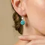 Bijoux - Boucles d'oreilles dormeuses petit modèle - Manitoba - NATURE BIJOUX
