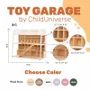 Objets de décoration - Garage de rangement pour petites voitures – Noyer foncé - ENJOY THE WOOD