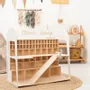 Objets de décoration - Garage de rangement pour petites voitures – Noyer foncé - ENJOY THE WOOD