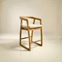 Fauteuils de jardin - Fauteuil de bar en teck - BALINAISA