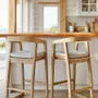 Fauteuils de jardin - Fauteuil de bar en teck - BALINAISA