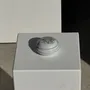 Boîtes de conservation - Bonbonnière en porcelaine au couvercle décoré de fleurs D10 - OFFICE OBJETS