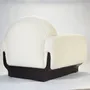 Sofas for hospitalities & contracts - Copacabana Armchair in Natural Oak Base - DUISTT