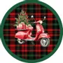 Placemats - Decorated placemats NATALE VESPA-RV - COOLORS