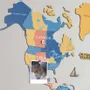 Other wall decoration - 2D Wooden World Map Indie S - ENJOY THE WOOD