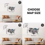 Other wall decoration - Wooden 3d Map of USA - Nordik S Prime Plus - ENJOY THE WOOD