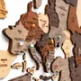 Autres décorations murales - Carte du monde en bois 3D Prime multicolore M - ENJOY THE WOOD