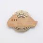 Objets de décoration - Carte du Monde en Bois Colorée 3D Travel Tracker Cruise Liner - Smokey - ENJOY THE WOOD