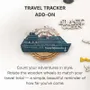 Objets de décoration - Carte du Monde en Bois Colorée 3D Travel Tracker Cruise Liner - Mystère - ENJOY THE WOOD