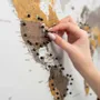Decorative objects - Canvas Push Pins Black - ENJOY THE WOOD