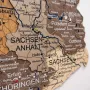 Other wall decoration - 3D Germany Wooden Map Multicolor S Prime Plus - ENJOY THE WOOD