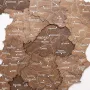 Other wall decoration - Wooden Map of Spain – Dark Walnut S Prime - ENJOY THE WOOD
