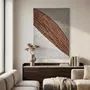 Other wall decoration - Earth Strata: Handmade Textured 3D Relief Painting - SARMAL DESIGN