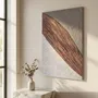 Other wall decoration - Earth Strata: Handmade Textured 3D Relief Painting - SARMAL DESIGN