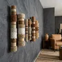 Autres décorations murales - Earth Echoes : ensemble d'installation murale texturé fait main, 6 piè - SARMAL DESIGN