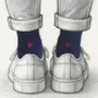 Chaussettes - Box de 18 Chaussettes Basses à Initiales | Coton Bio | Made in Italy - INDIVIDUAL SOCKS
