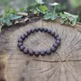 Bracelets - BRACELET PIERRE RONDE OEIL DE FER - JOLIE JULIE