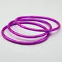 Bracelets - Jonc  bouddhiste fin 2 mm FUSHIA - JOLIE JULIE