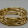 Bracelets - JONC BOUDHHISTE 5 MM LIGHT GOLD - JOLIE JULIE