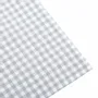 Torchons textile - Torchon de cuisine recyclé LINNEA, 4 motifs , Blanc/Gris clair 50x70cm - BY WILLE