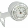 Horloges - Horloge de bureau avion 2 hélices, alu, mvt 3 aiguilles, 50x9xh.14 cm - TRADE WINDS