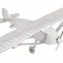 Objets de décoration - Avion en aluminium a poser - dim. 51x34xh.10 cm - TRADE WINDS