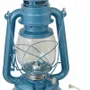 Lampes de table extérieures - Lampe tempete bleue, H : 28 cm - TRADE WINDS