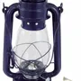 Lampes de table extérieures - Lampe tempete bleu marine, H. 310 mm - TRADE WINDS
