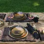 Linge de table textile - Le Oh My Gee Porte-couverts - Noir Cuivré - BAZAR BIZAR LIVING