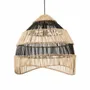 Suspensions - La Suspension Striped - Noir Naturel - M_40 - BAZAR BIZAR LIVING